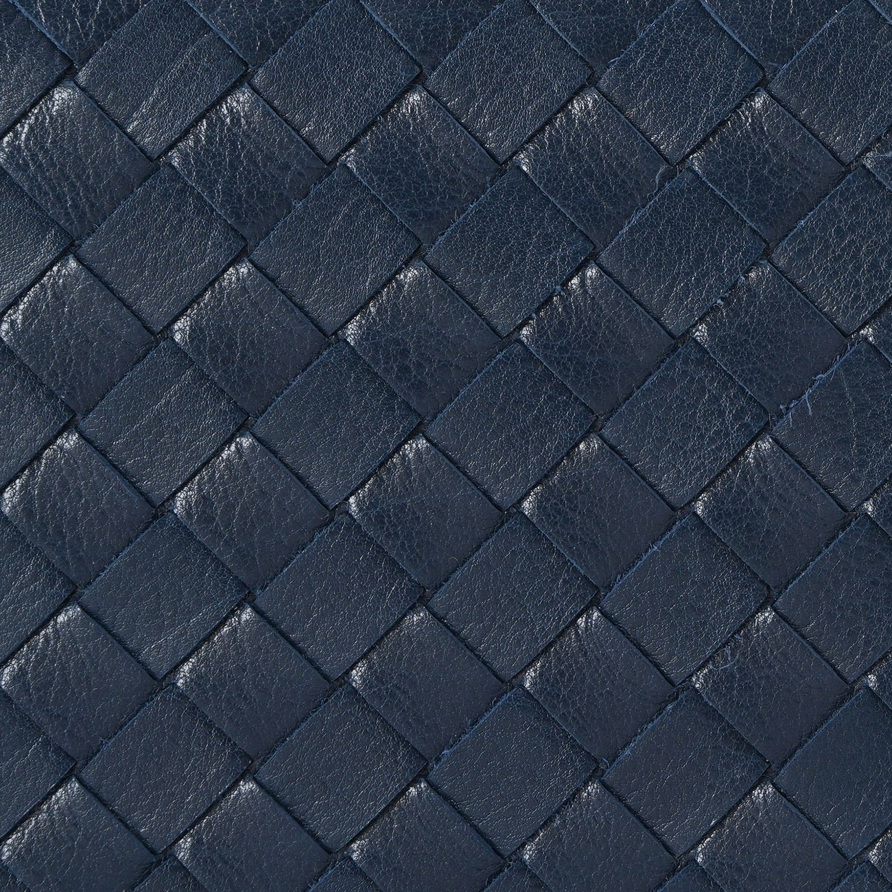 BOTTEGA VENETA(USED)보테가베네타 인트레치아토 남성 반지갑 네이비